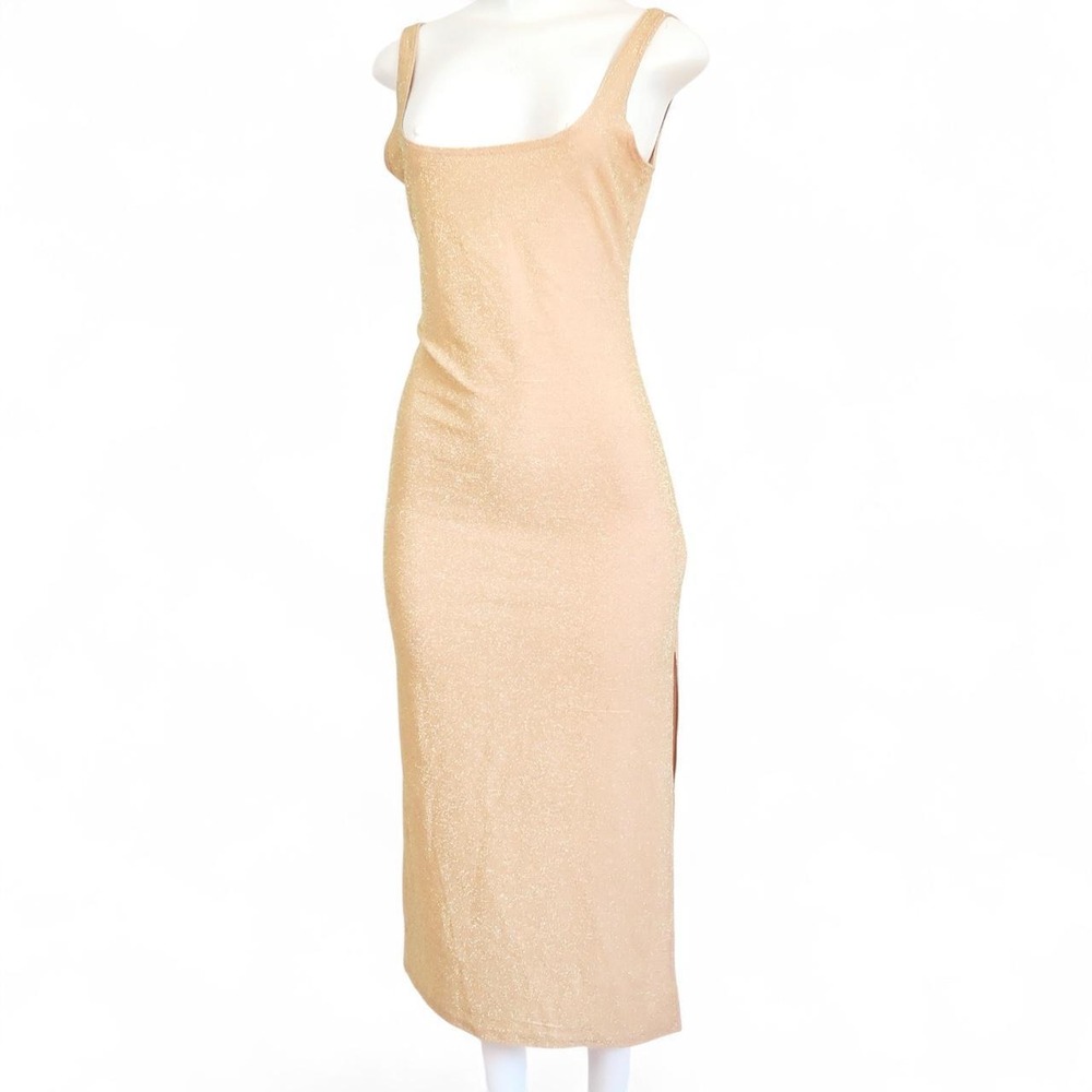 bebe gold metallic mini dress y2k bodycon party dress